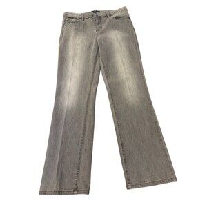 Lauren Ralph Lauren Gray Straight Leg Jeans Size 14